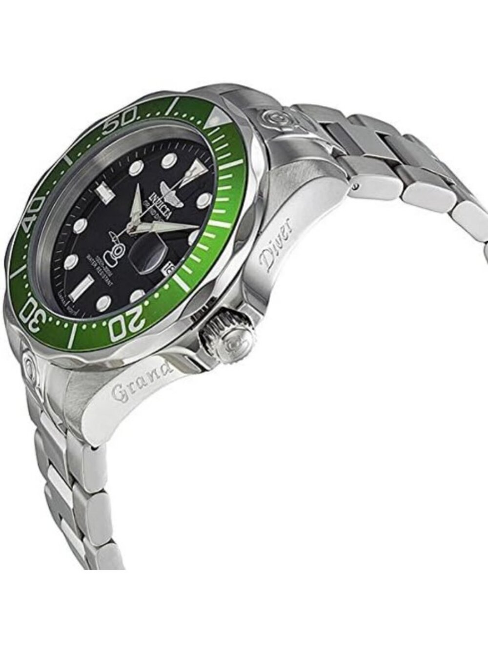 Stainless Steel Pro Diver Automatic Watch for Men - Water Resistant, Stylish - Picture 3 of 6